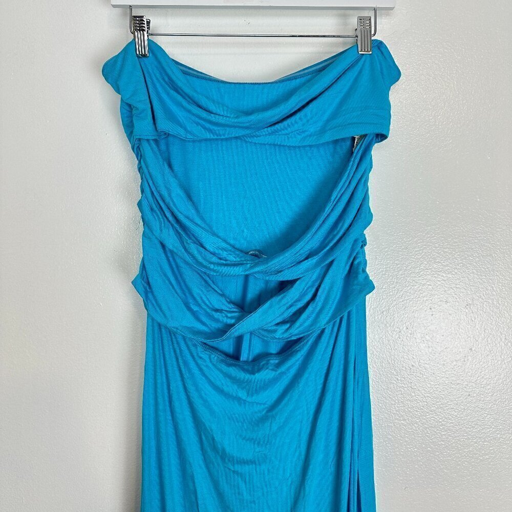FREE PEOPLE Embrace Midi in Scuba Blue Size Large - Picture 13 of 16